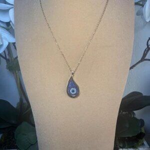 Stainless Steel Evil Eye Necklace – Made in Greece